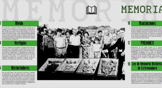 Exposición sobre la Represión Franquista y Memoria Democrática en Extremadura