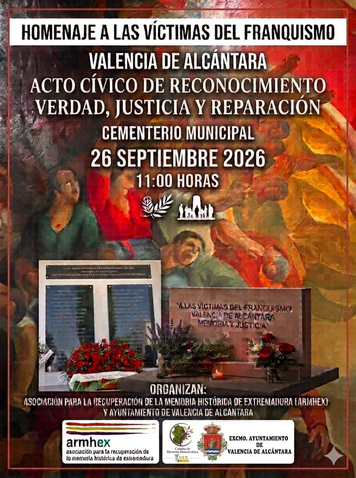 Homenaje a las víctimas del franquismo